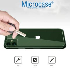 iPhone 12 Arka Kapak için Tempered Cam Koruma