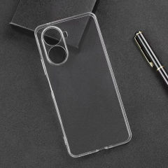 Microcase Huawei Nova 10 SE Slim Serisi Soft TPU Silikon Kılıf - Şeffaf AL3324