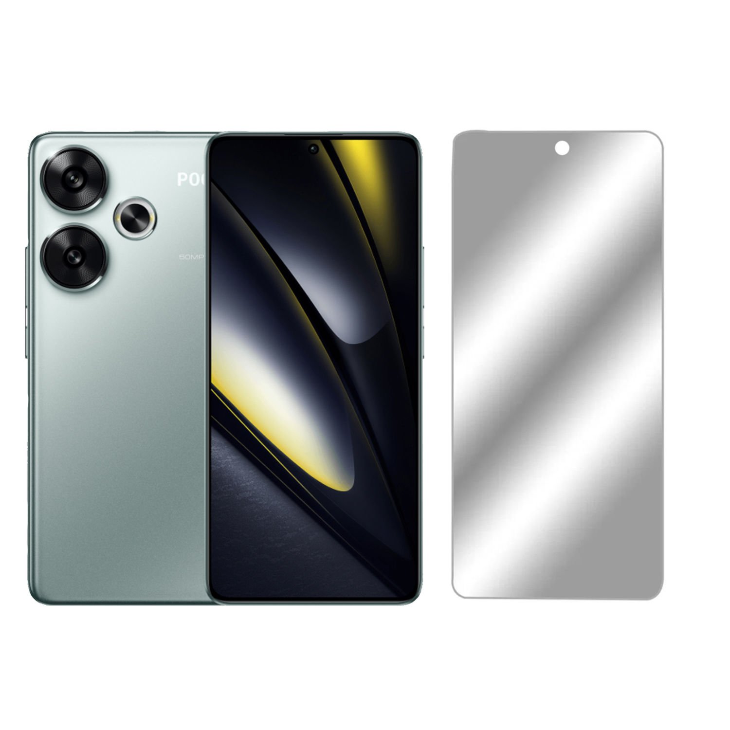 Microcase  Poco F6 / Xiaomi Redmi Turbo 3 5G Tempered Cam Ekran Koruyucu - AL3269