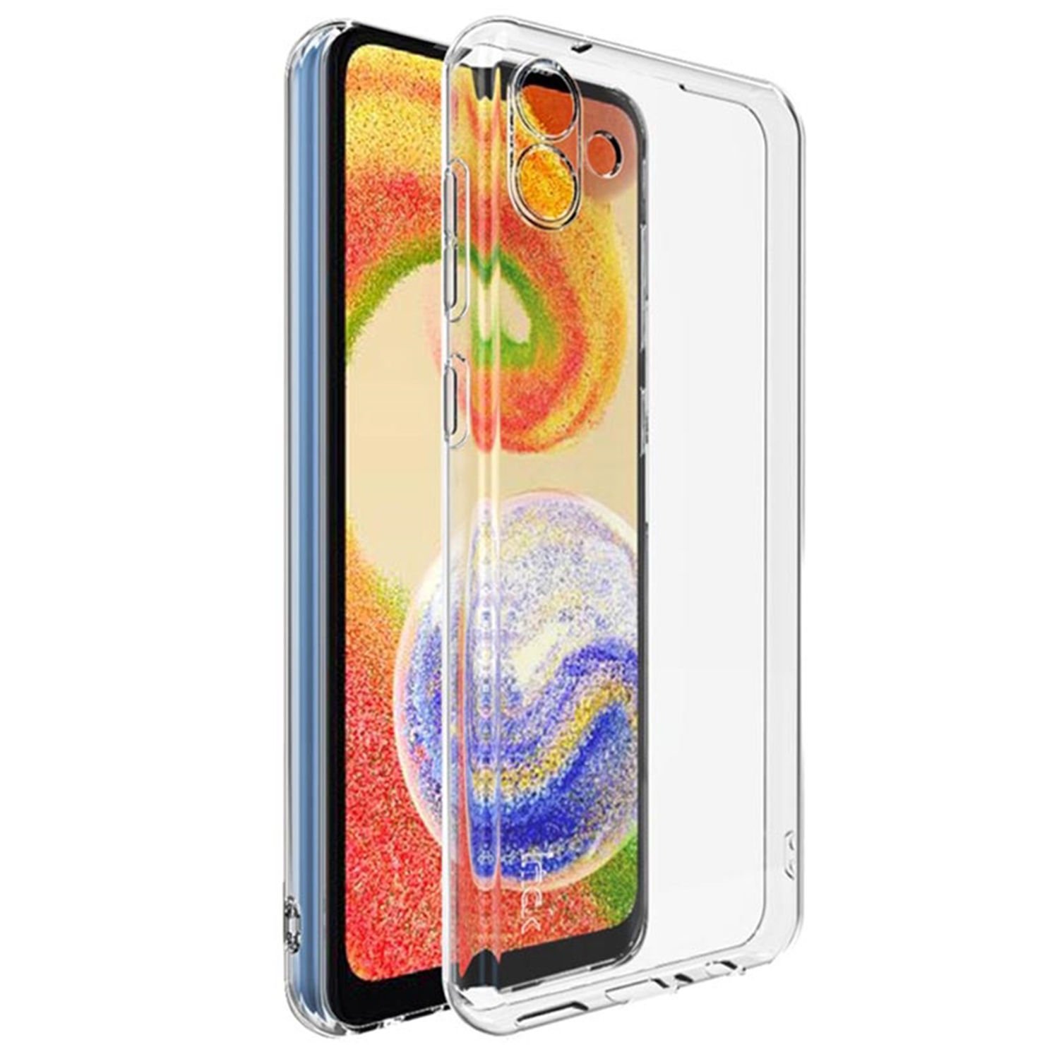 Microcase Samsung Galaxy A04 Slim Serisi Soft TPU Silikon Kılıf - Şeffaf AL3324