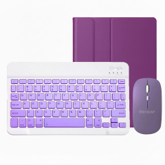 Microcase Lenovo Tab M11 11 inch Tablet için Bluetooth Klavye ve Mouse + Kılıf BKK6