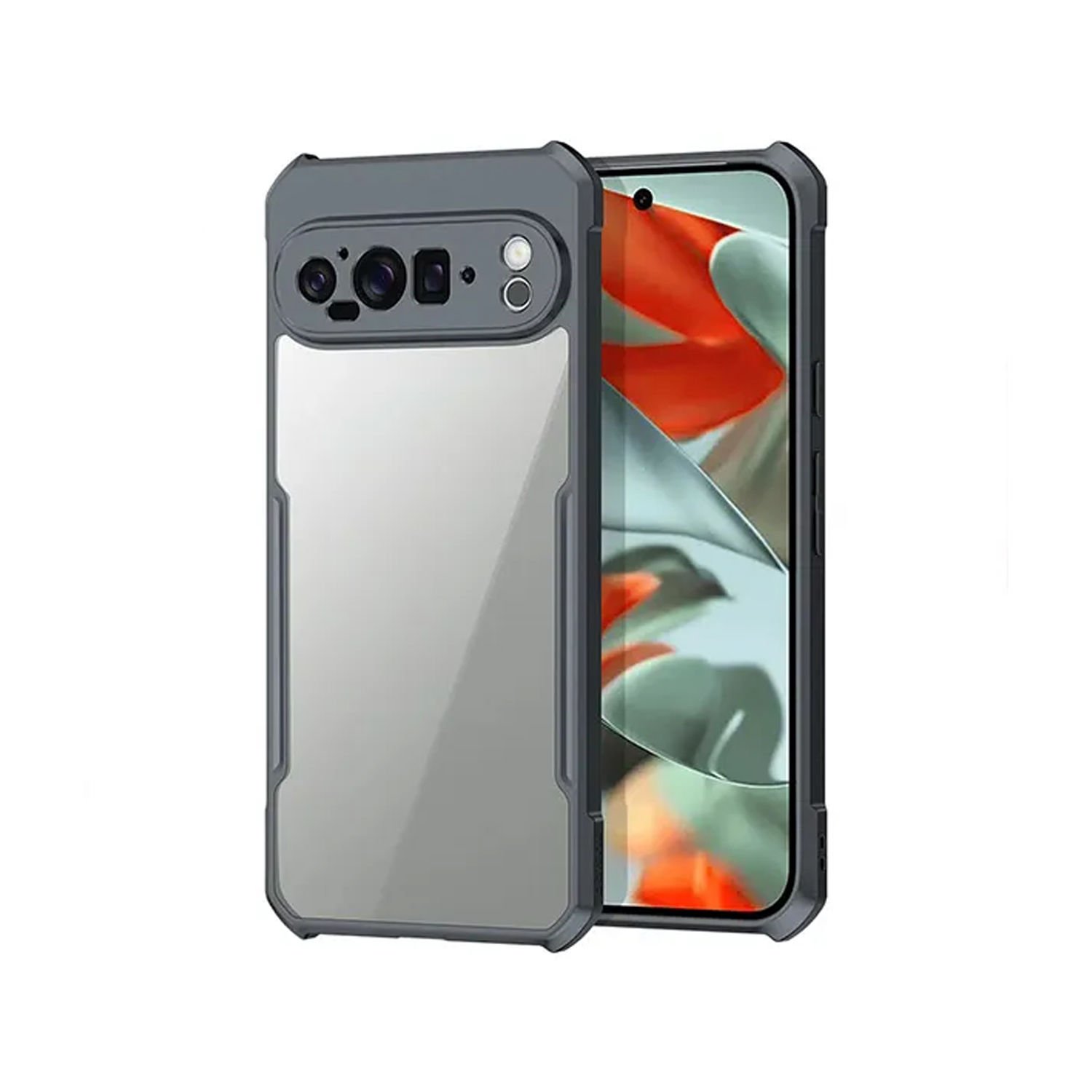 Microcase Google Pixel 9 Pro XL ile uyumlu Airbag Serisi Darbeye Dayanıklı Köşe Korumalı Tpu Kılıf - AL3370