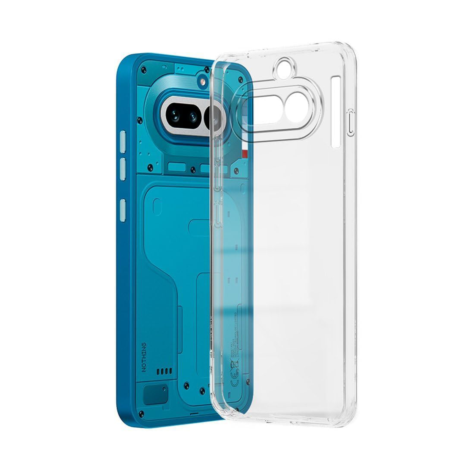 Microcase Nothing Phone 4A ile Uyumlu Slim Serisi Soft TPU Silikon Kılıf - Şeffaf AL3324