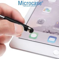 Microcase Universal Tüm Dokunmatik Cihazlarla Uyumlu Akıllı Mini Dokunmatik Kalem 4 Adet AL4649 Siyah