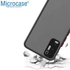 Microcase Oppo Reno 5 Pro Plus London Serisi Kılıf - Buzlu Siyah