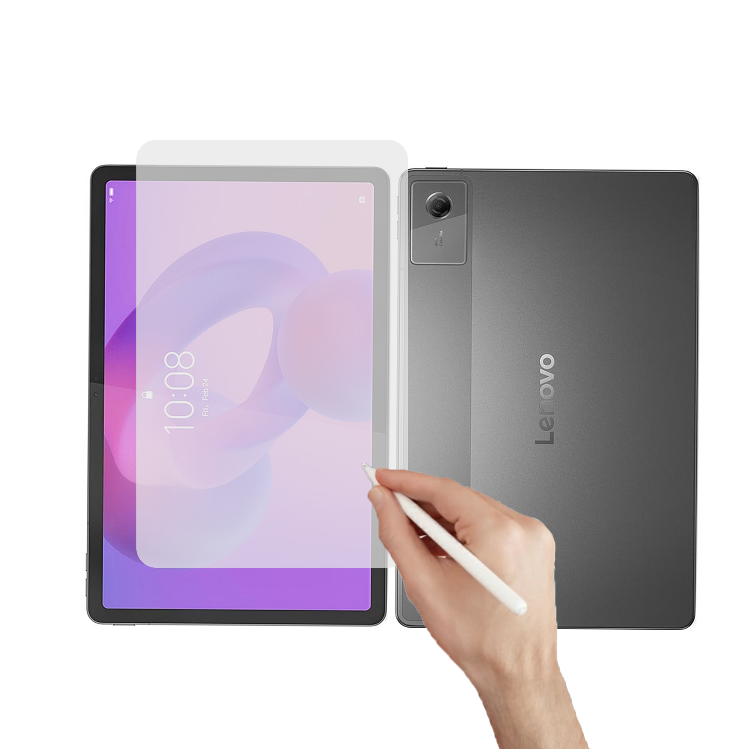Microcase Lenovo Idea Tab 11 inch / K11 2.Nesil Paper Like Pencil Destekli Kağıt Hissi Veren Mat Ekran Koruyucu - AL3289