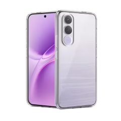 Microcase Vivo V70 FE 5G ile Uyumlu Slim Serisi Soft TPU Silikon Kılıf - Şeffaf AL3324