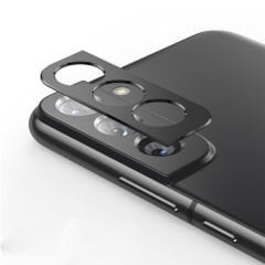Microcase Samsung Galaxy S23 Plus Kamera Lens Koruma Halkası - Kapalı Tasarım Siyah AL3401