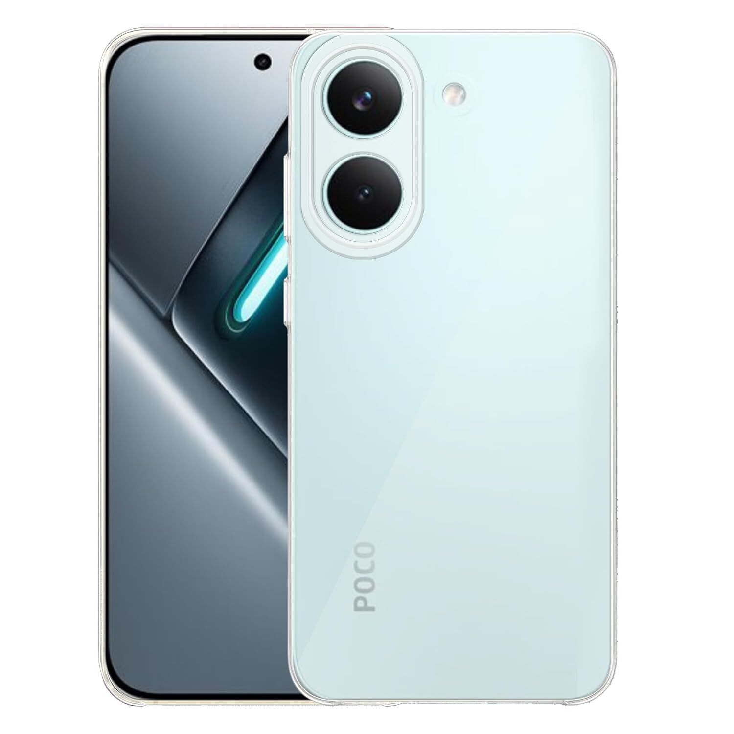 Microcase POCO X8 Pro 5G ile Uyumlu Slim Serisi Soft TPU Silikon Kılıf - Şeffaf AL3324