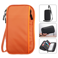 Microcase Unisex Su Geçirmez Çok Amaçlı Seyehat Pasaport Çok Gözlü Organizer Çanta AL4863Y