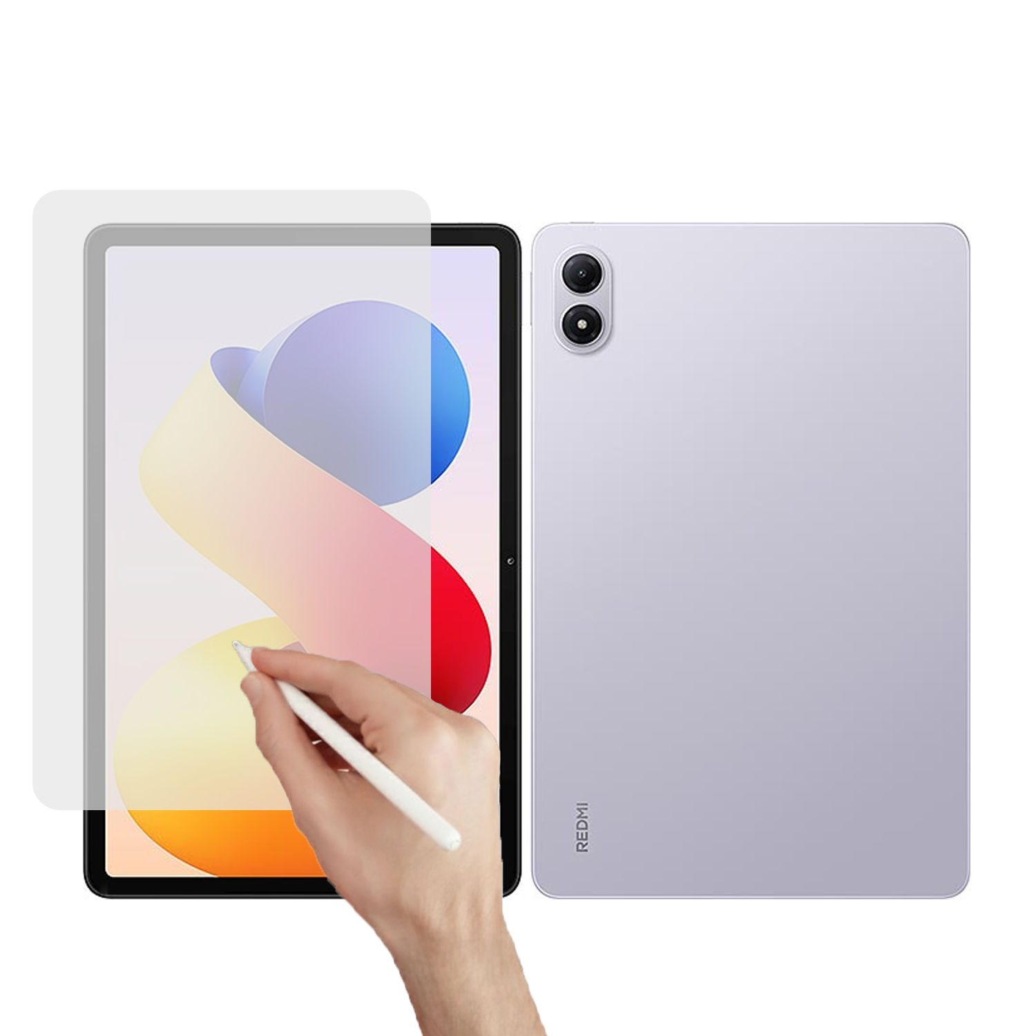 Microcase Xiaomi Redmi Pad 2 Pro 12.1 inch Tablet Paper Like Pencil Destekli Kağıt Hissi Veren Mat Ekran Koruyucu - AL3289