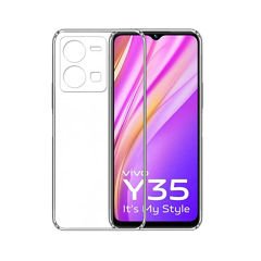 Microcase Vivo Y35 Slim Serisi Soft TPU Silikon Kılıf - Şeffaf AL3324