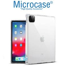 Microcase iPad Pro 12.9 2021 5.Nesil Kalem Koymalı Silikon Kılıf - Şeffaf