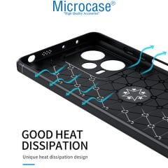 Microcase Xiaomi Redmi Note 12 Pro (Global) Focus Serisi Yüzük Standlı Silikon Kılıf - Siyah AL3363