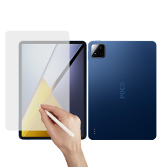 Microcase Xiaomi Poco Pad M1 12.1 inch Tablet Paper Like Pencil Destekli Kağıt Hissi Veren Mat Ekran Koruyucu - AL3289