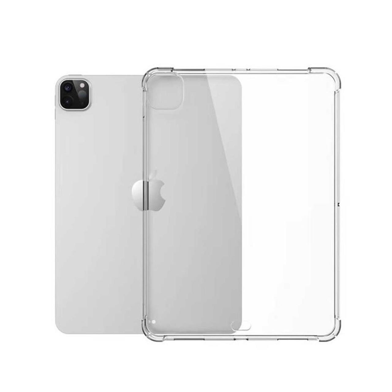 Microcase iPad Pro 12.9 2021 5.Nesil Anti Shock Series Silikon Kılıf - Şeffaf