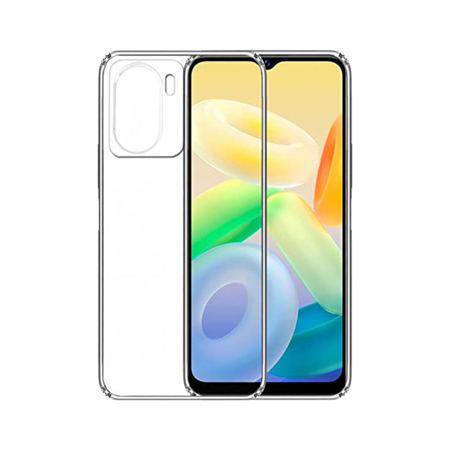 Microcase Vivo Y16 Slim Serisi Soft TPU Silikon Kılıf - Şeffaf AL3324