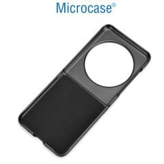 Microcase Tecno Phantom V Flip için Askılıklı Deri Kaplama Kılıf - AL4271