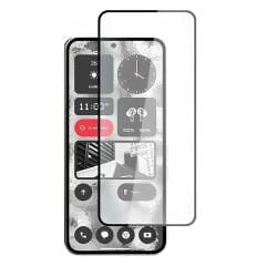 Microcase Nothing Phone 2 Tam Kaplayan Çerçeveli Tempered Ekran Koruyucu - Siyah AL3276