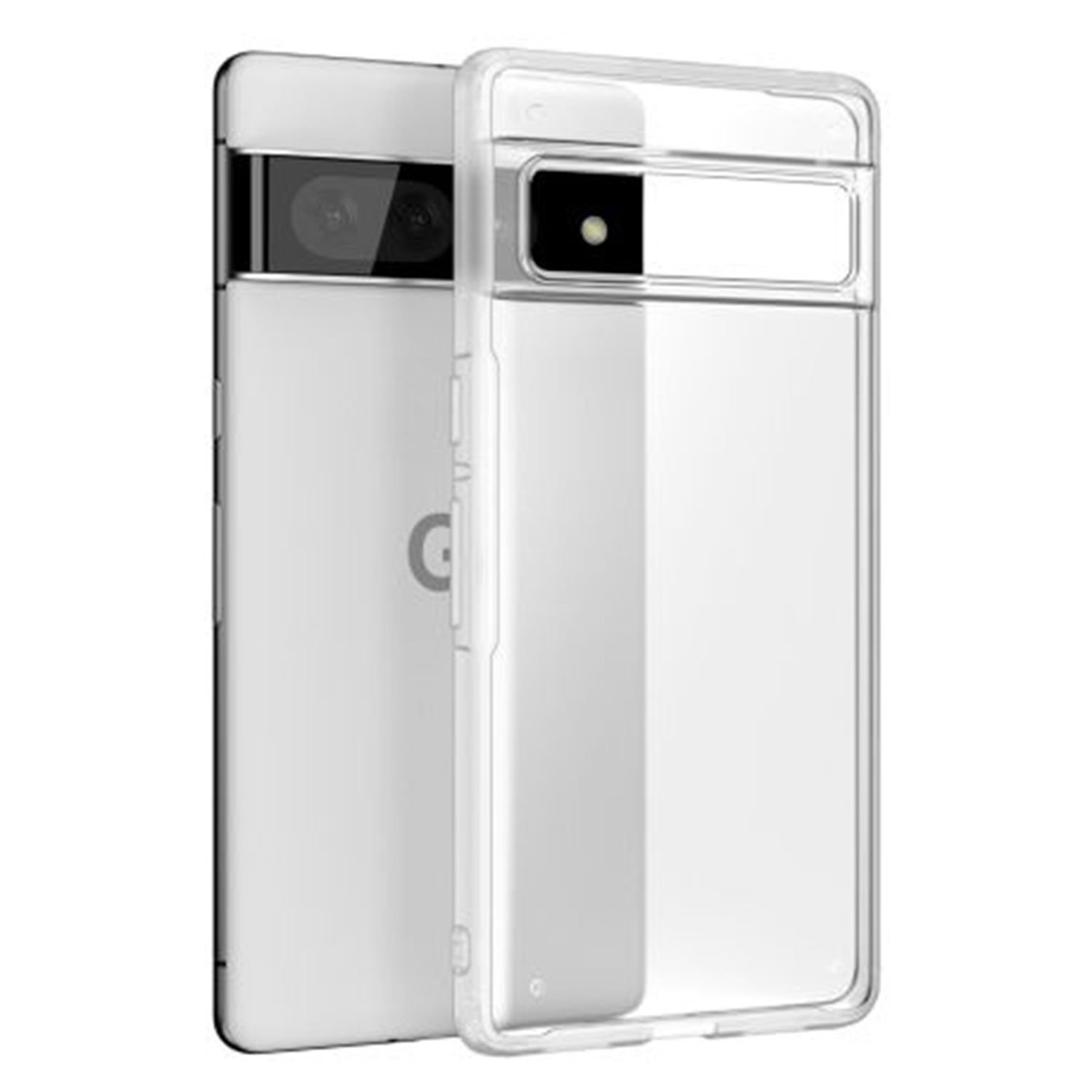 Microcase Google Pixel 7 Slim Serisi Soft TPU Silikon Kılıf - Şeffaf AL3324