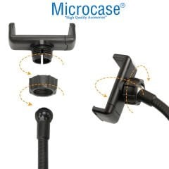 Microcase  2in1 Selfie Ring  Halka Işıklar için   Yedek Parça Telefon Tutucu  Set -AL4817