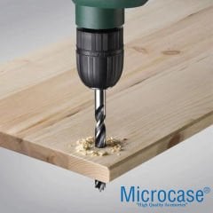 Microcase 9 Parça Ahşap Metal Beton Matkap Ucu Seti Dayanıklı Delme Uçları-AL4568