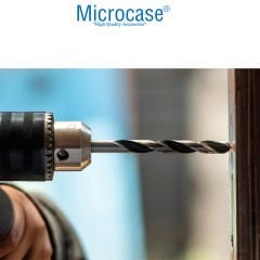 Microcase 9 Parça Ahşap Metal Beton Matkap Ucu Seti Dayanıklı Delme Uçları-AL4568