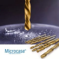 Microcase 9 Parça Ahşap Metal Beton Matkap Ucu Seti Dayanıklı Delme Uçları-AL4568