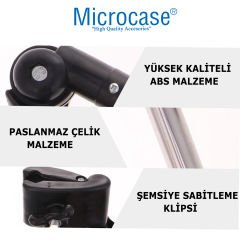 Microcase Bisiklet Bebek Arabası için Katlanabilir Ayarlanabilir  Şemsiye Tutucu - AL4813 MDL-B
