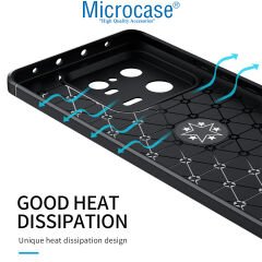 Microcase Xiaomi 13 Pro (Global) Focus Serisi Yüzük Standlı Silikon Kılıf - Siyah AL3363
