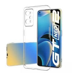 Microcase Realme GT Neo2 Slim Serisi Soft TPU Silikon Kılıf - Şeffaf