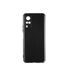 Microcase Vivo Y51 Matte Serisi Silikon TPU Kılıf - Siyah