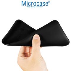 Microcase Vivo Y51 Matte Serisi Silikon TPU Kılıf - Siyah