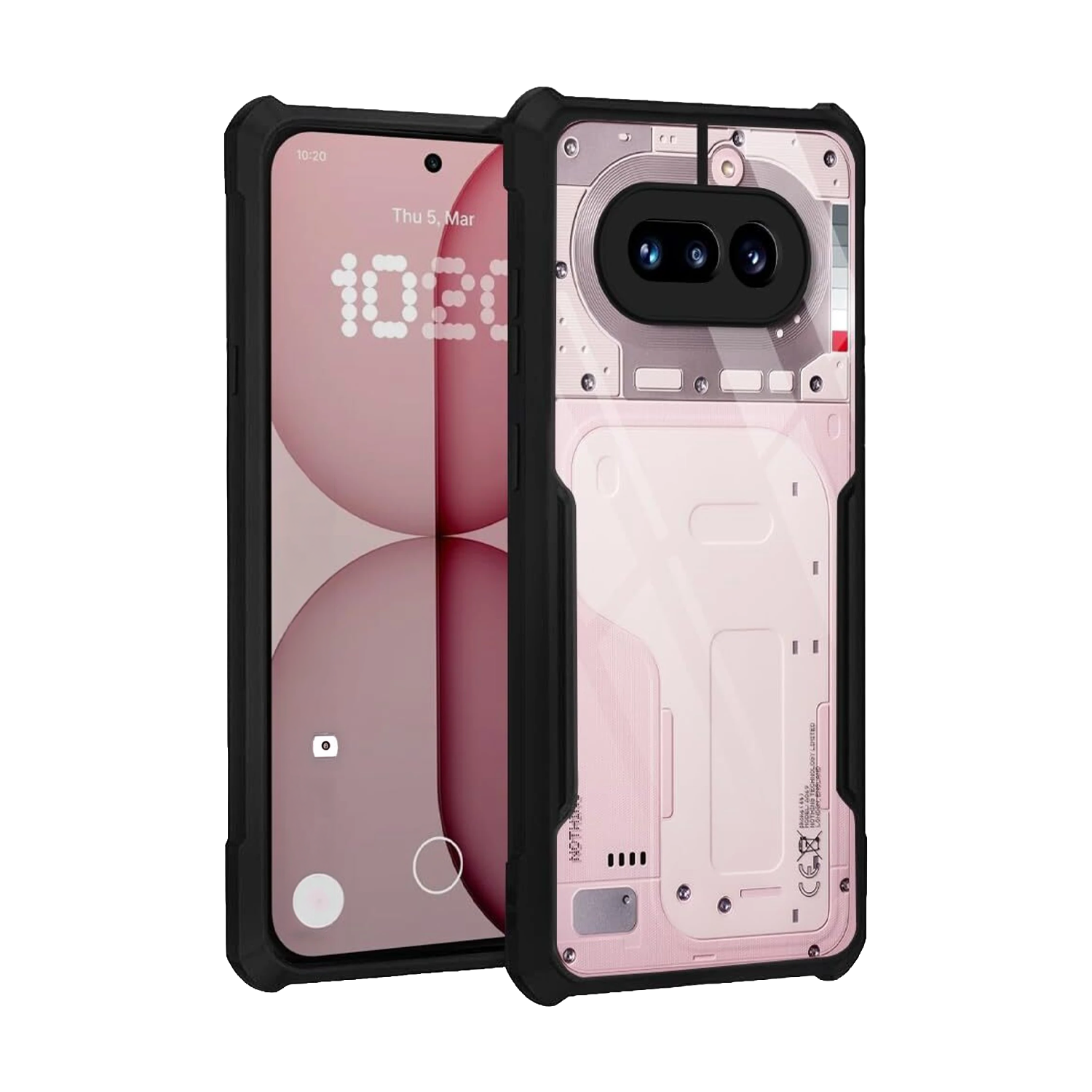 Microcase Nothing Phone 4A ile uyumlu Airbag Serisi Darbeye Dayanıklı Köşe Korumalı Tpu Kılıf - AL3370