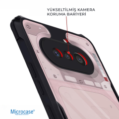 Microcase Nothing Phone 4A ile uyumlu Airbag Serisi Darbeye Dayanıklı Köşe Korumalı Tpu Kılıf - AL3370
