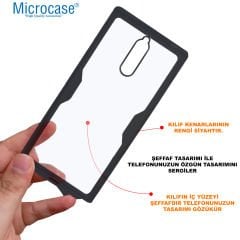 Microcase  ZTE Nubia Red Magic 9 Pro Akrilik Darbeye Dayanıklı Sert Rubber Kılıf- AL4272