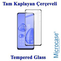Xiaomi Mi 10T Tam Kaplayan Çerçeveli Tempered Cam Ekran Koruyucu Siyah