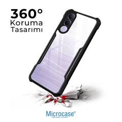 Microcase Vivo V70 Fe 5G ile uyumlu Airbag Serisi Darbeye Dayanıklı Köşe Korumalı Tpu Kılıf - AL3370
