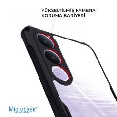 Microcase Vivo V70 Fe 5G ile uyumlu Airbag Serisi Darbeye Dayanıklı Köşe Korumalı Tpu Kılıf - AL3370