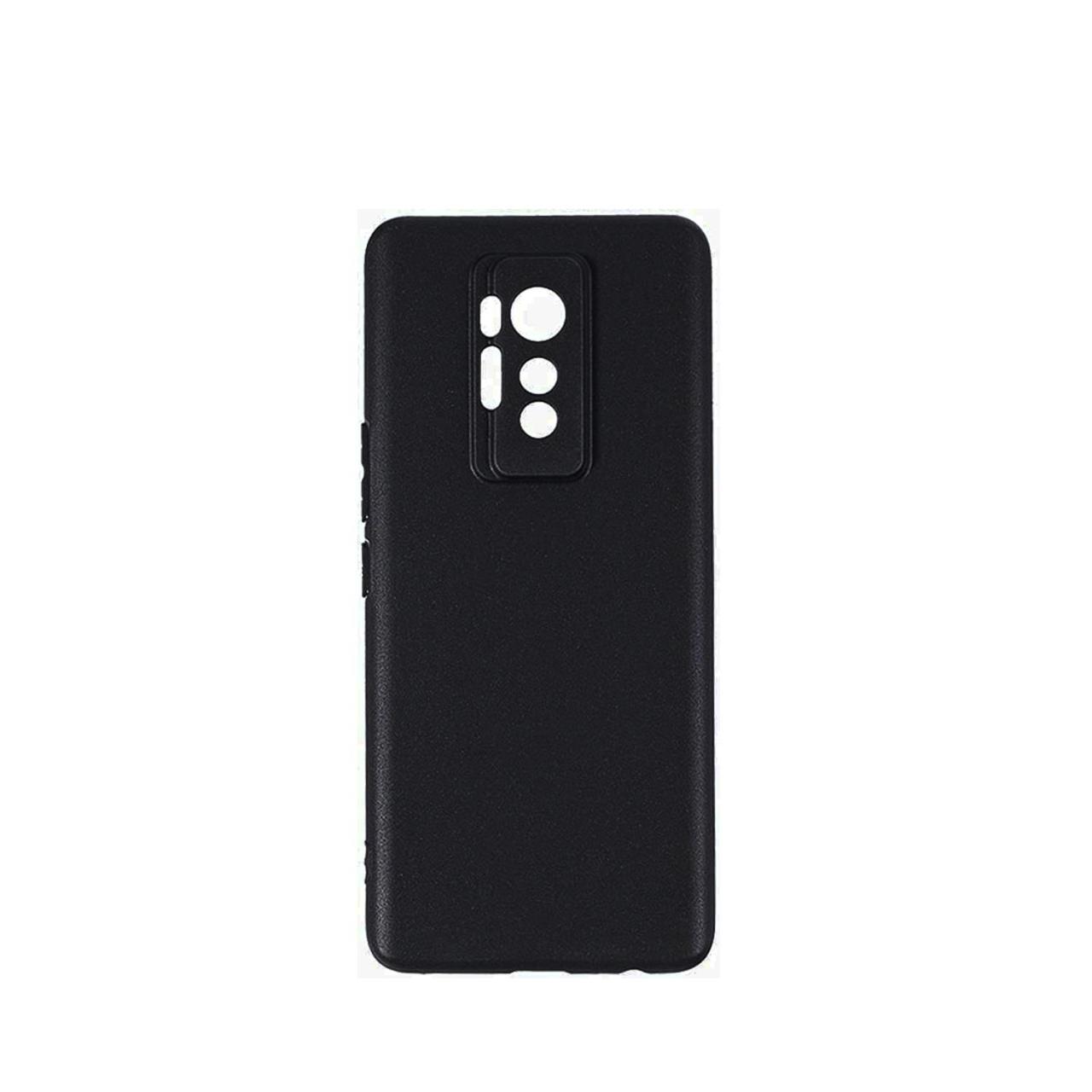 Microcase Tecno Phantom X Matte Serisi Silikon TPU Kılıf - Siyah