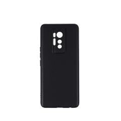 Microcase Tecno Phantom X Matte Serisi Silikon TPU Kılıf - Siyah