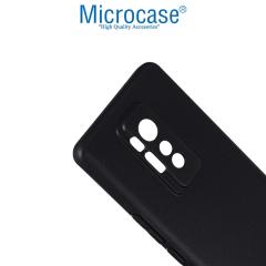 Microcase Tecno Phantom X Matte Serisi Silikon TPU Kılıf - Siyah
