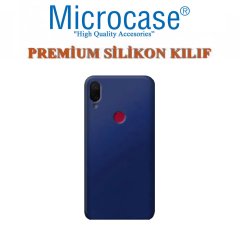 Microcase Xiaomi Mi Play Premium Matte Silikon Kılıf + Tempered Glass Cam Koruma (SEÇ)