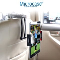 Microcase   Araç İçi Koltuk Arkası  360° Döner  Başlıklı Tablet Telefon Tutucu PB-45-AL4829