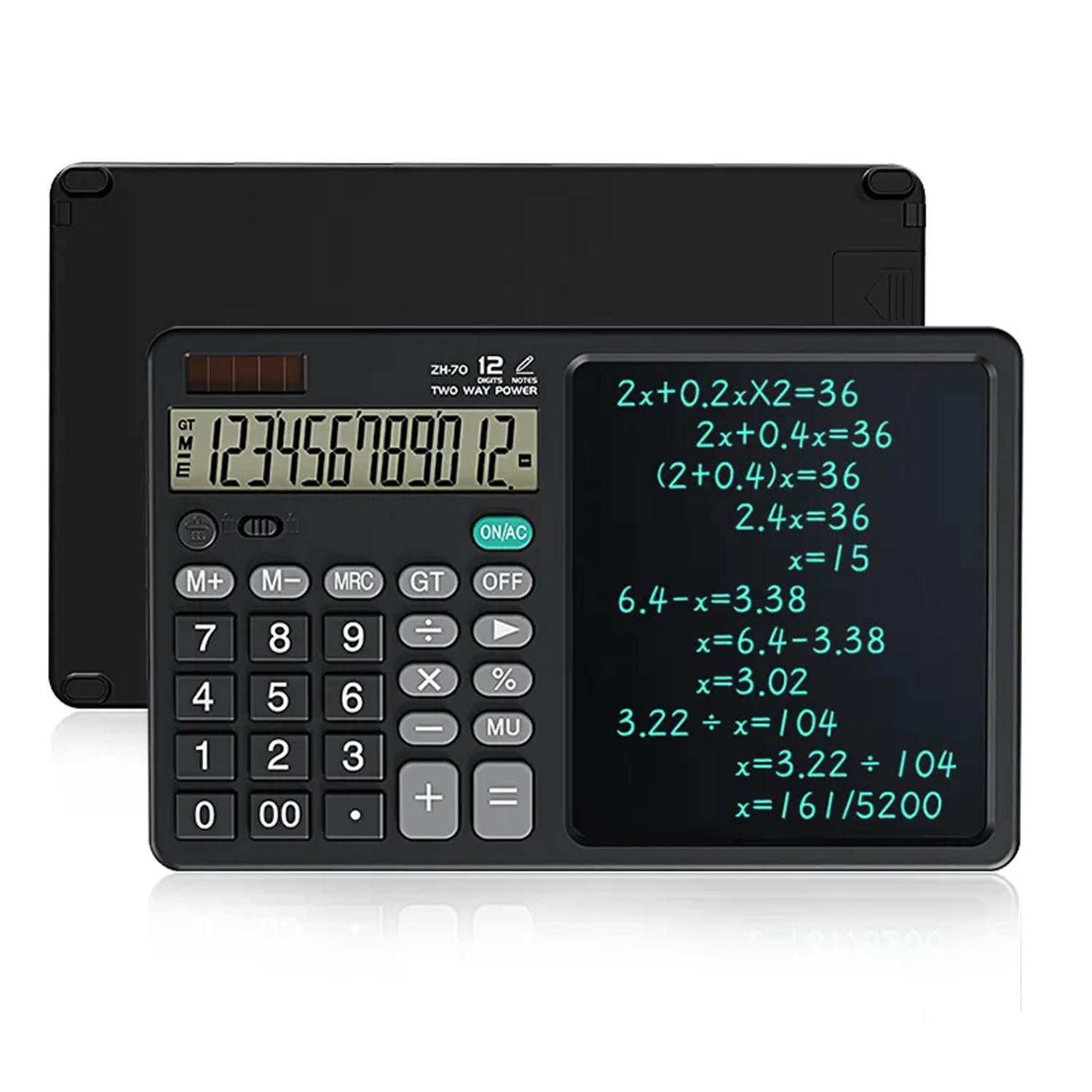 Microcase LCD Yazma Tabletli Kalemli Fonksiyonel Hesap Makinası - AL5066