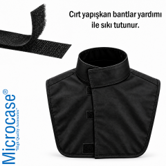 Microcase Su Geçirmez Motosiklet Rüzgar Koruyucu Boyun Göğüs Koruma Yelek - AL7037