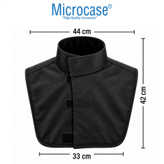 Microcase Su Geçirmez Motosiklet Rüzgar Koruyucu Boyun Göğüs Koruma Yelek - AL7037
