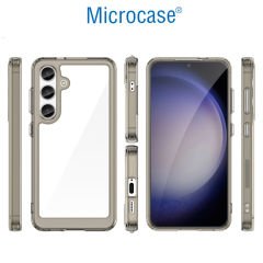 Microcase Samsung S24 Shield Serisi Darbeye Dayanıklı Yarı Esnek Plastik Tpu Kılıf - AL8100