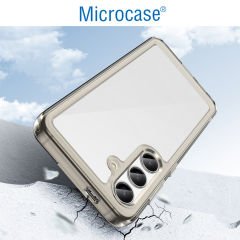 Microcase Samsung S24 Shield Serisi Darbeye Dayanıklı Yarı Esnek Plastik Tpu Kılıf - AL8100