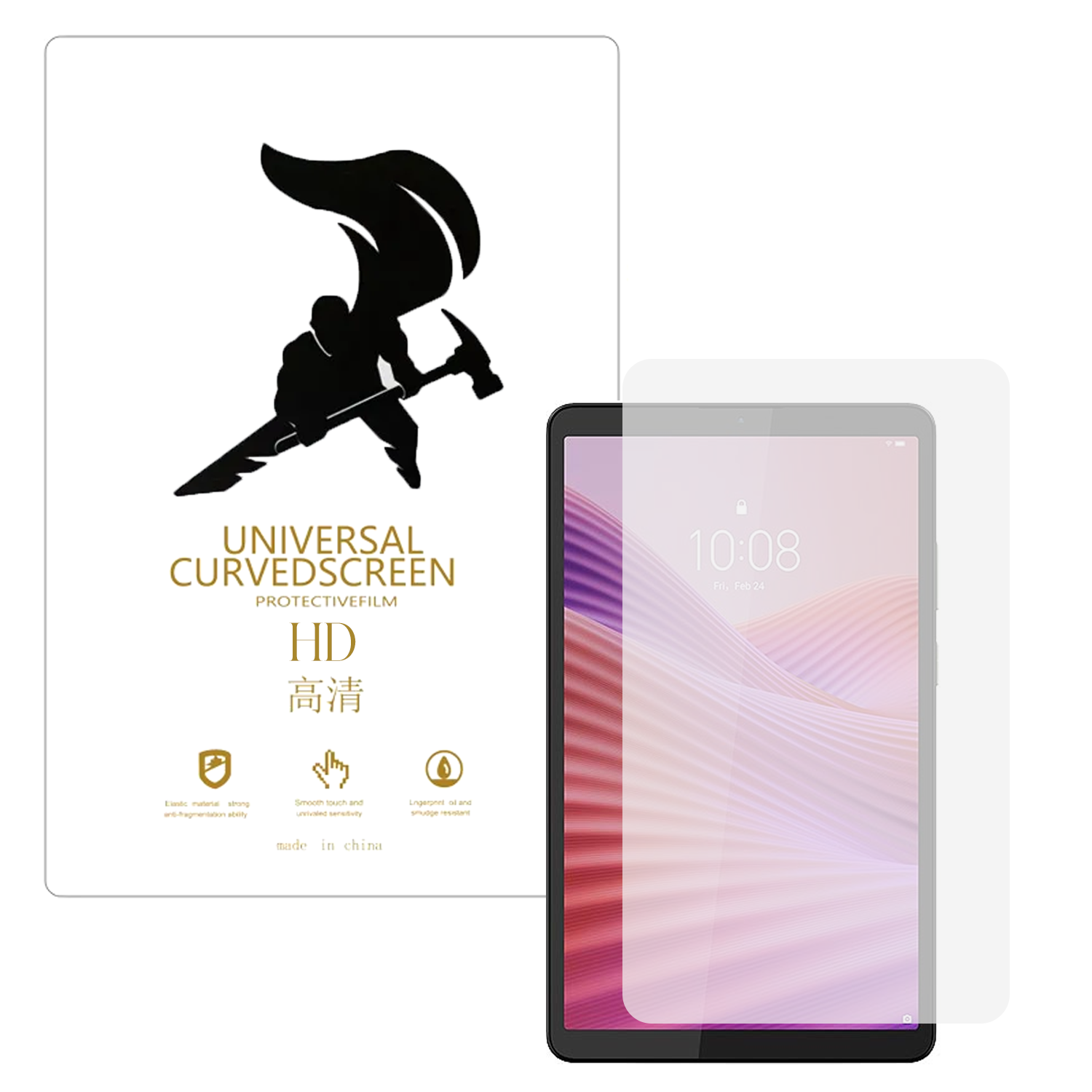 Microcase Lenovo Tab One 8.7 inch Tablet ile Uyumlu Full Tpu Nano Ön Ekran Koruma Filmi EKM104